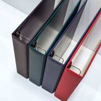 Münzalbum NUMMUS COLLECTIO - Ringbinder Rot