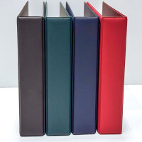 Münzalbum NUMMUS COLLECTIO - Ringbinder Rot