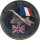 Kongo 5 Francs 2003 - Concorde - Kupfer-Nickel teilcoloriert