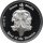 Gabun 1.000 Francs 2017 - Lunar Skulls "Rooster"- 1 oz Silber PP