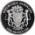 Gabun 1.000 Francs 2017 - Lunar Skulls "Rooster"- 1 oz Silber PP