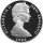 Neuseeland 1 Dollar 1985 - Einheimische Vogelwelt "Schwarzer Stelzenläufer" - Silber PP