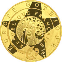 Frankreich 50 Euro 2020 Gotik Notre Dame 1/4 oz Gold