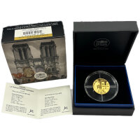 Frankreich 50 Euro 2020 Gotik Notre Dame 1/4 oz Gold