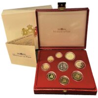 Monaco Euro KMS 2004 inkl. 5 Euro Silbermünze -...