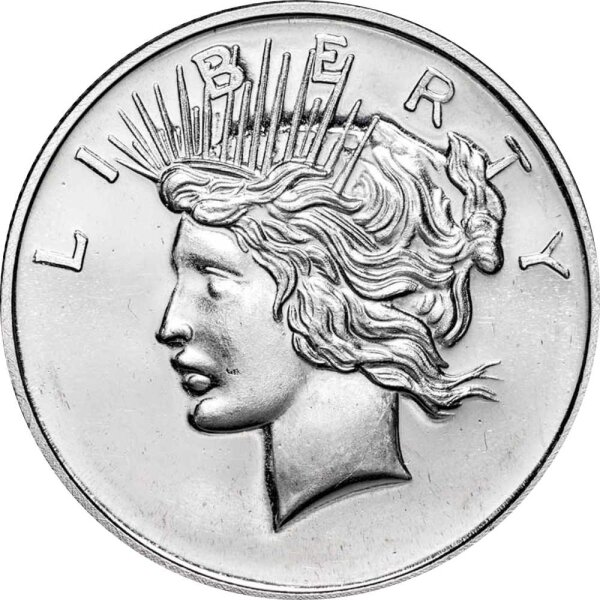 USA Round Liberty 1 oz Silber