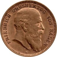 J.190 Baden 10 Mark 1902-1907 - Großherzog...
