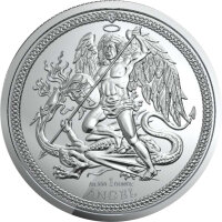 Isle of Man Angel 2025 1/2 oz Silber