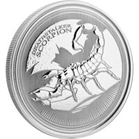 Tschad Skorpion 2017 1 oz Silber