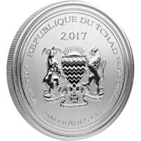 Tschad Skorpion 2017 1 oz Silber