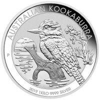 Australien Kookaburra 2019 1000 Gramm Silber
