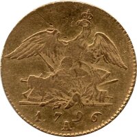 Brandenburg-Preußen 1 Friedrichs dor 1796 A - König Friedrich Wilhelm II. 1786-1797, KM#349