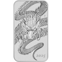 Australien Rectangular Dragon 2025 1 oz Silber
