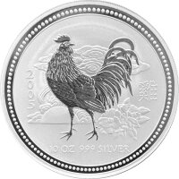 Australien Lunar I 2005 Jahr des Hahns 10 oz Silber