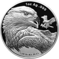 Angebot: Samoa Golden Eagle 1. - 2. - 3. Ausgabe 2023-2025 je 1 oz Silber | Prooflike
