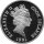 Cook Islands 50 Dollars 1991 - Bedrohte Tierwelt "Alpensteinbock" - Silber PP