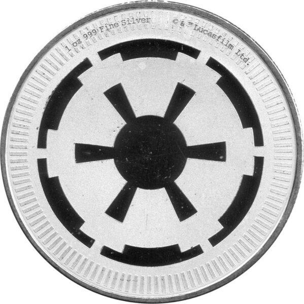 Niue 2 Dollars 2021 - Star Wars "Galactic Empire" - 1 oz Silber