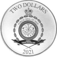 Niue 2 Dollars 2021 - Star Wars "Galactic Empire" - 1 oz Silber