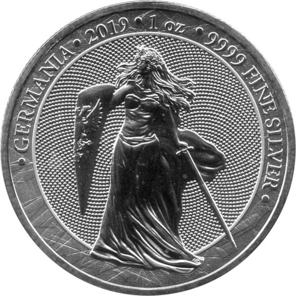 Round Germania 2019 1 oz Silber