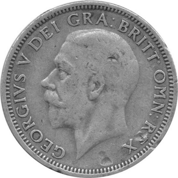 Großbritannien 1 Schilling 1936 - König Georg V. - Silber