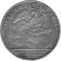 Frankreich Jeton 1756 - Maria Josepha von Sachsen - Silber