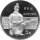 China 5 Yuan 1984 - Chin. Persönlichkeiten "Kaiser Qin Shi Huang - kniender Soldat" - Silber PP