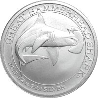 Australien Shark Series Hammerhai 2015 1/2 oz Silber - 2....
