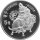 China 5 Yuan 1985 - Chin. Persönlichkeiten "Lao Zi" - Silber PP
