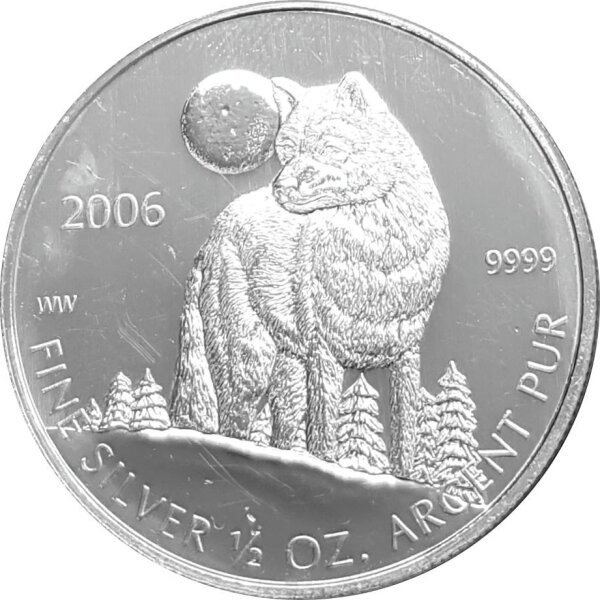 Kanada Timberwolf 2006 1/2 oz Silber