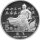 China 5 Yuan 1988 - Chin. Persönlichkeiten "Yue Fei" - Silber PP