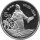 China 5 Yuan 1989 - Chin. Persönlichkeiten "Guo Shoujing" - Silber PP