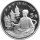 China 5 Yuan 1990 - Chin. Persönlichkeiten "Luo Guanzhong" - Silber PP