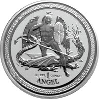 Isle of Man 2016 Angel 1 oz Silber