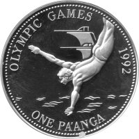 Tonga 1 Paanga 1991 - XXV. Olympische Sommerspiele 1992...