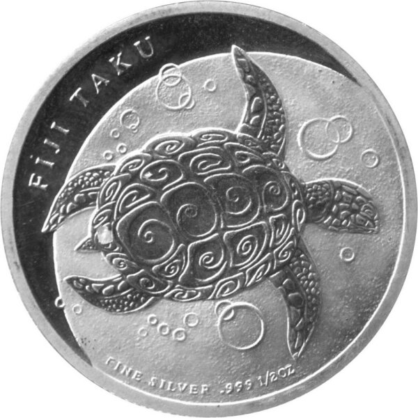 Fiji Taku Schildkröte 2012 1/2 oz Silber