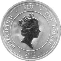 Fiji Taku Schildkröte 2012 1/2 oz Silber