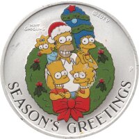 Tuvalu 1 Dollar 2022 - The Simpsons...
