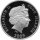 Cook Islands 10 Dollars 2009 - Weltdenkmäler "Peter der Große" - Silber PP Skulpturmünze teilvergoldet