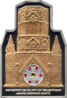 Cook Islands 5 Dollars 2006 - Papstbesuch in Valencia -...