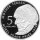 Cook Islands 5 Dollars 2002 - Mutter Teresa - Silber PP