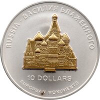 Nauru 10 Dollars 2005 - Europäische Denkmäler...