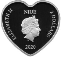 Niue 2 Dollars 2020 - Disney Schneewittchen - 1 oz Silber PP teilcoloriert