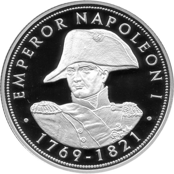 Somalia 250 Shillings 2001 - Napoleon Bonaparte - Silber PP