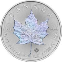 Kanada Maple Leaf 2016 1 oz Silber - Hologramm