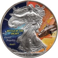 USA American Eagle 2017 - 1 oz Silber 6. Ausgabe - Battle...