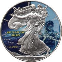 USA American Eagle 2017 - 1 oz Silber 7. Ausgabe - Battle...