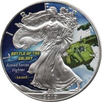 USA American Eagle 2017 - 1 oz Silber 8. Ausgabe - Battle...