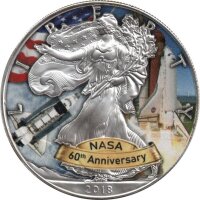 USA American Eagle 2018 - 1 oz Silber 2. Ausgabe - 60...