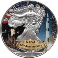 USA American Eagle 2018 - 1 oz Silber 4. Ausgabe - 60...