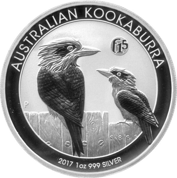 Australien Kookaburra 2017 1 oz Silber F15